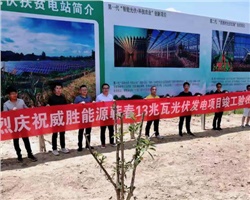 66体育直播平台蕲春县26兆瓦农光互补光伏扶贫发电项目竣工验收！