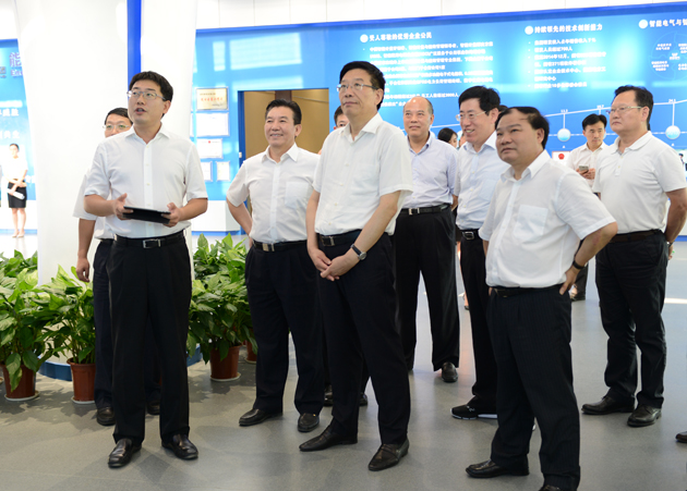 湖南省委书记徐守盛莅临威胜电气产业园调研 